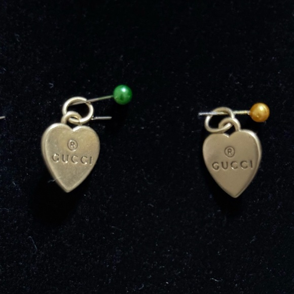 Authentic Gucci Gold Heart Charms - Picture 2 of 2